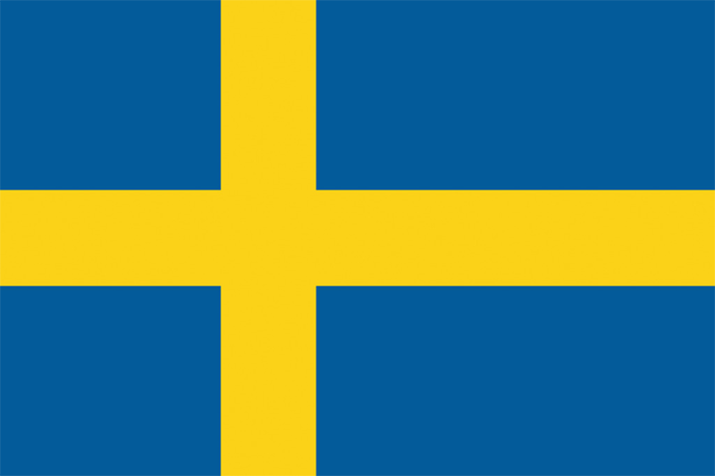 瑞典国旗NCS色彩